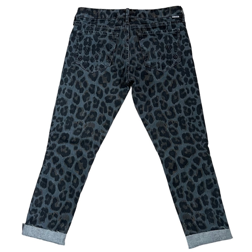 MOTHER Jeans The Looker Women’s Paw print Altered cropped Jeans Size 28